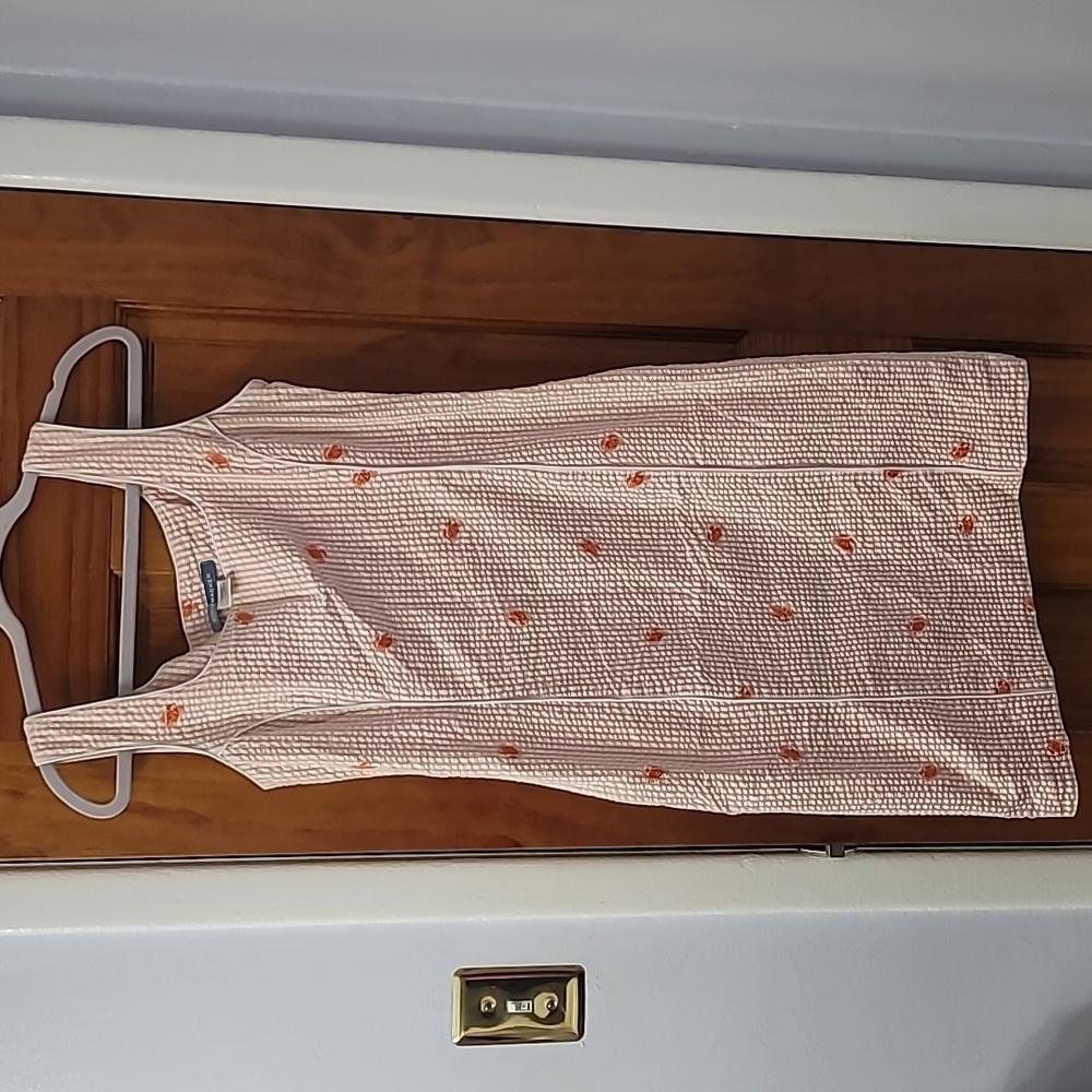 Bushwacker Sleeveless Dress with Crabs